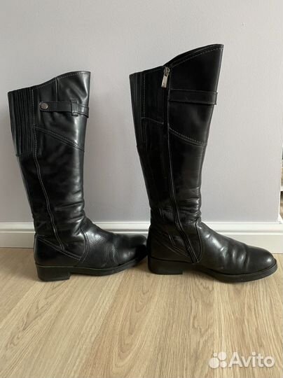 Зимние женские сапоги 38 натуральная кожа