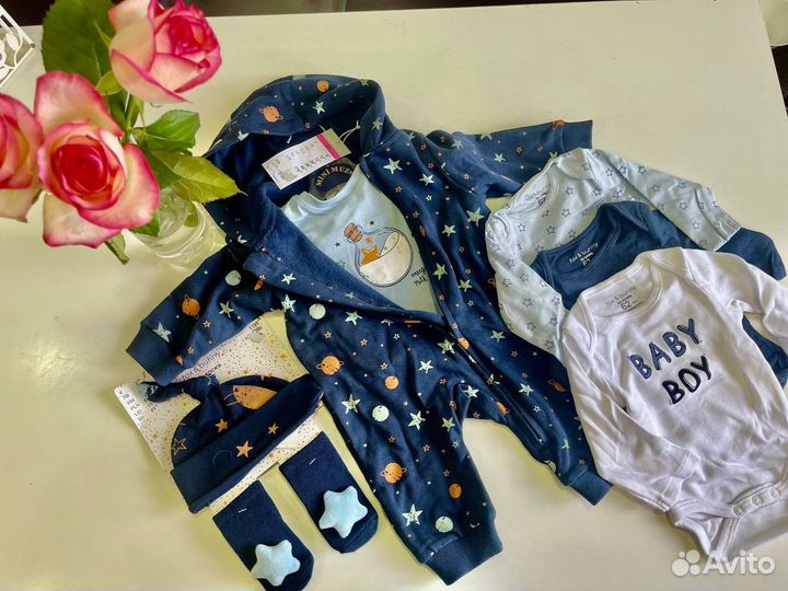 Комбинезон и боди для новорожденного