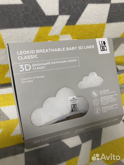 Дышащий матрасик leokid