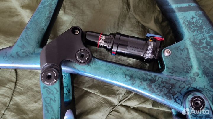 Рама велосипеда 29 двухподвес карбоновая мтб