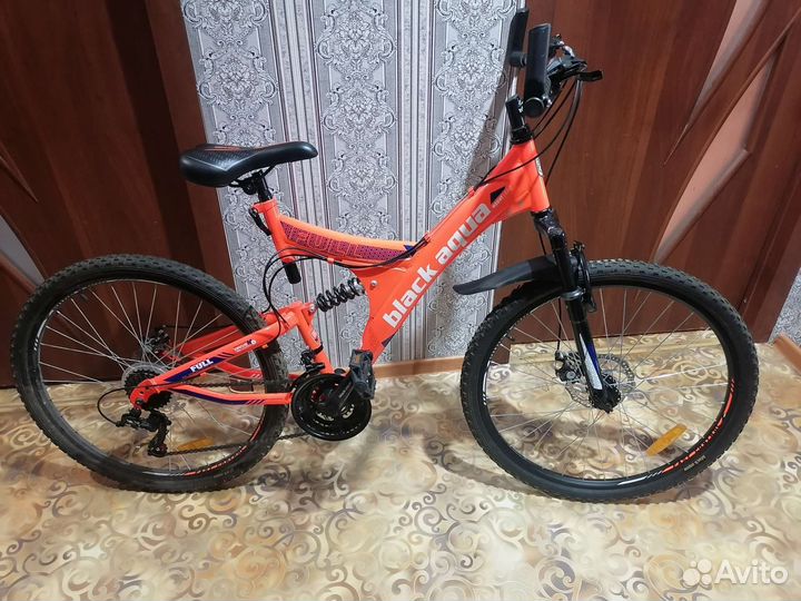 Велосипед black aqua