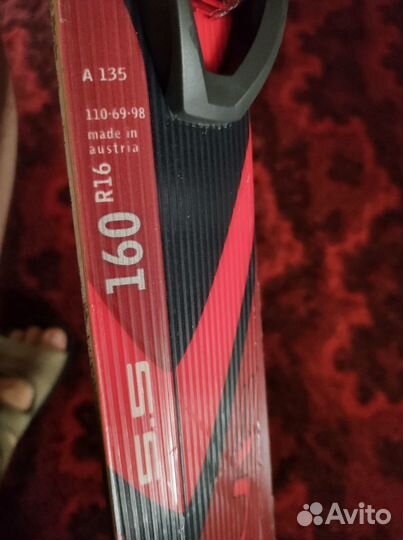 Горные лыжи Fisher 160 S-Move 5.5