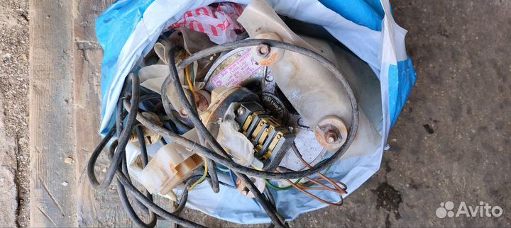 Двигатель от стиральной машинки советской