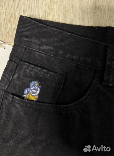 Джинсы Polar big boy 93 черные M