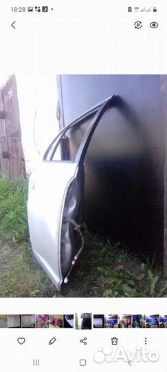 Дверь тойота платц