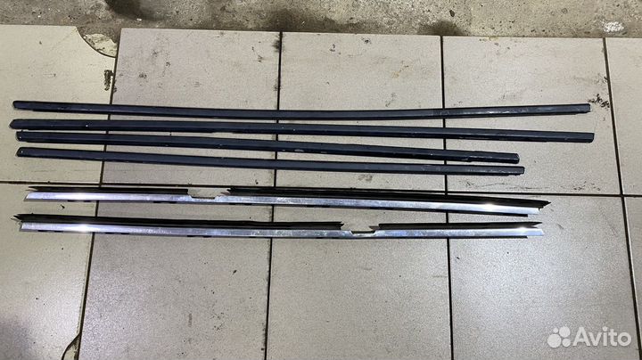 Молдинги боковых стекол внешние BMW 5 series E39