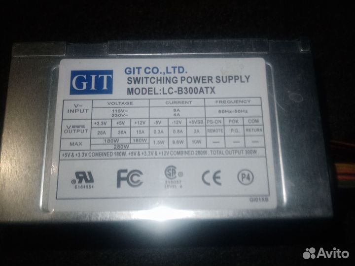 Блок питания LC-B300ATX