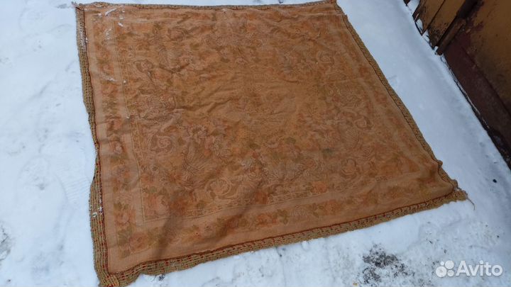 Винтажный плюшевый ковер СССР