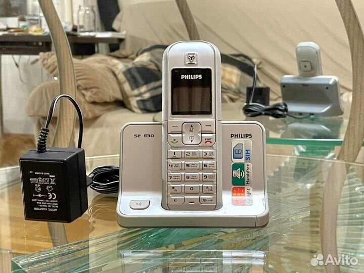 Радиотелефон, телефон стацион dect Philips SE 630p