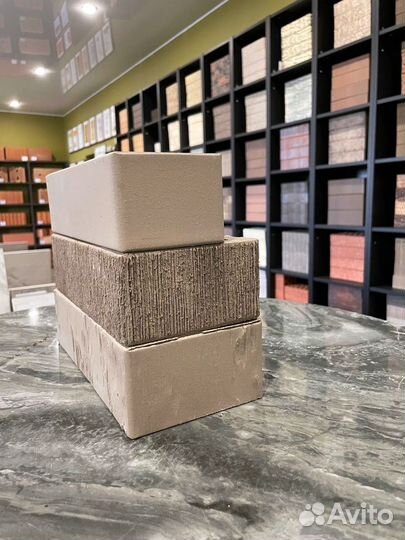 Облицовочный кирпич серый гладкий завода жкз