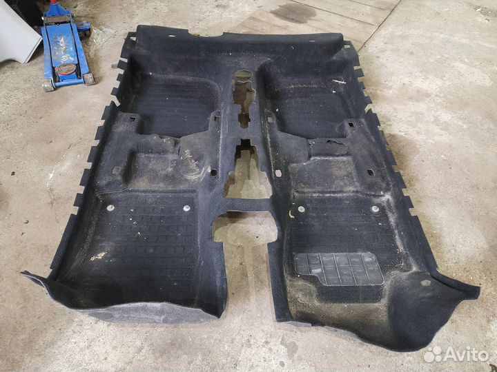 Покрытие пола ковролин для Skoda Rapid 2015