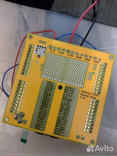 Плата универсальная для RP2040/ESP/Nano с клеммами