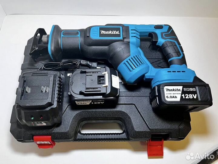 Аккумуляторная сабельная пила Makita 3000rpm