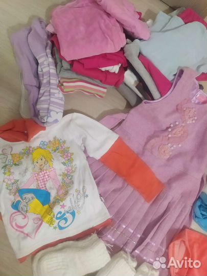 Пакет одежды на девочку р 110-116