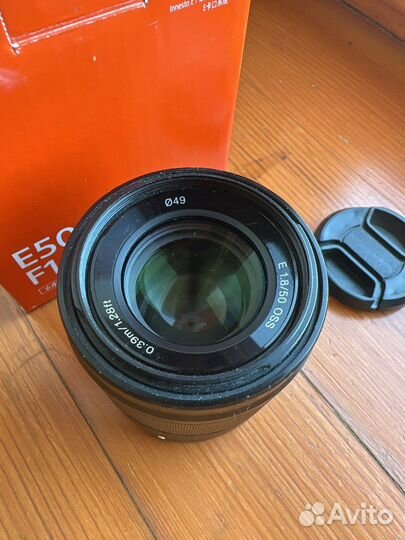 Объектив sony 50mm f/1.8 OSS (SEL-50F18), черный