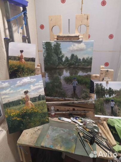 Картины маслом, ручная работа, по Вашим фотография