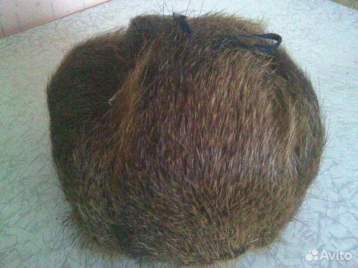 Шапка мужская нутрия ушанка