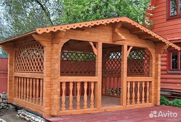 Деревянные беседки