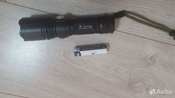 Фонарик светодиодный аккумуляторный