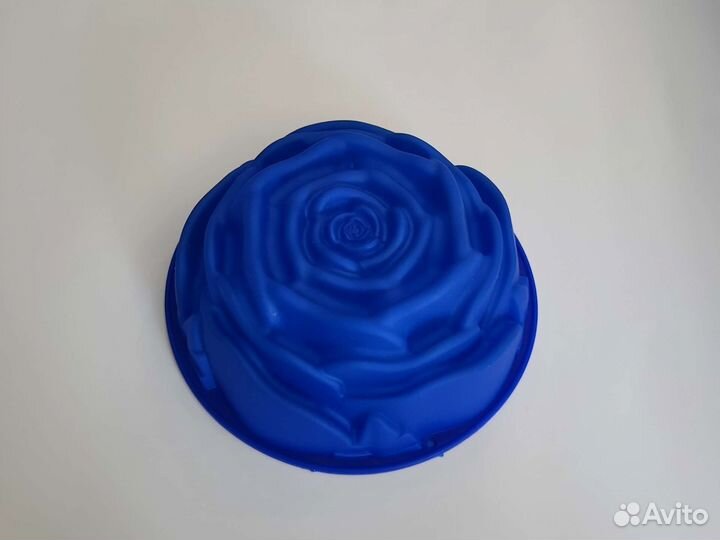 Форма для выпечки силиконовая в виде розы