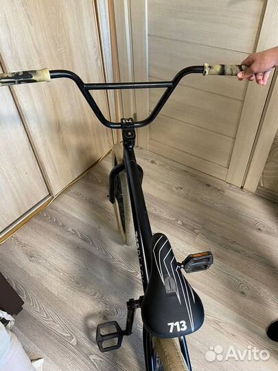 BMX Трюковой велосипед 713Bikes black