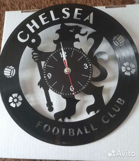 Часы настенные на Виниле