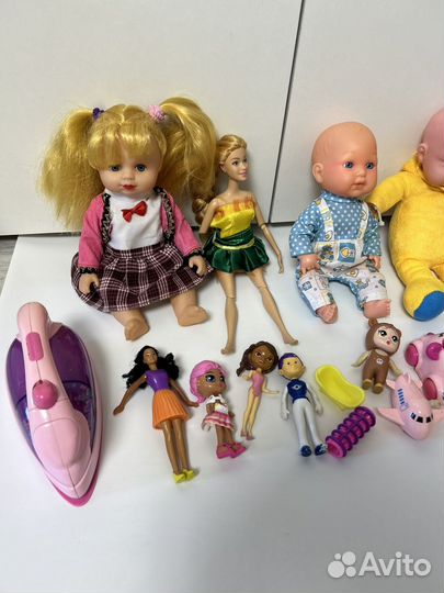 Кукла пупс,игрушки для девочки пакетом