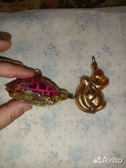 Елочные игрушки СССР в реставрацию