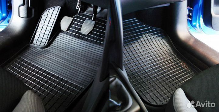 Ковры резиновые в салон на Lexus RX 2003-2009 г. в