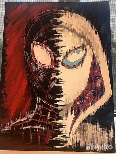 Рисунок на холсте