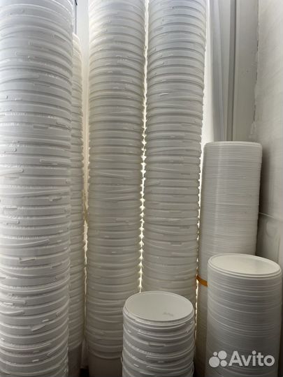 Ведро пластиковое с крышкой 3 литра