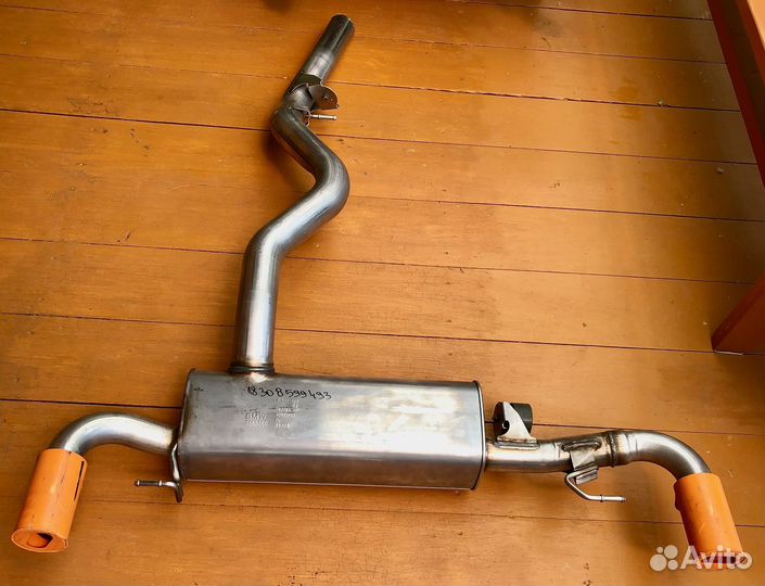 Задний дополнительный глушитель BMW3 G20