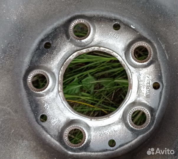 Штампованные металлические диски R16 Mersedes