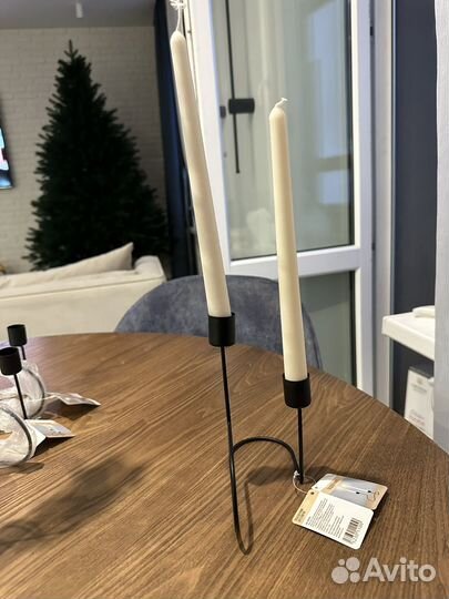 Подсвечник под столовую свечу