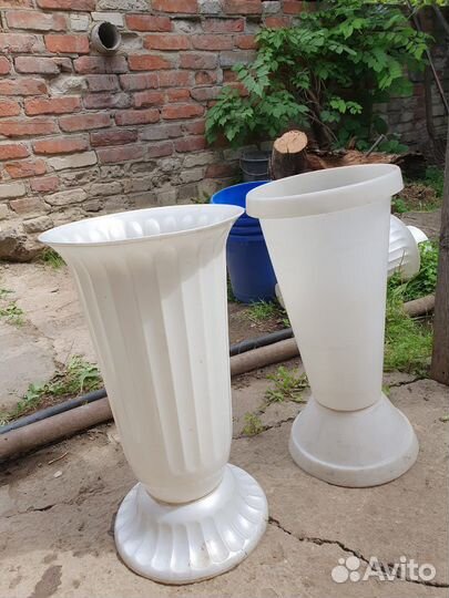 Вазоны для цветов пластик