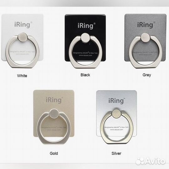 Кольца держатели для телефона в ассоритименте (10 штук) iring Подставка для смартфона / планшета / э