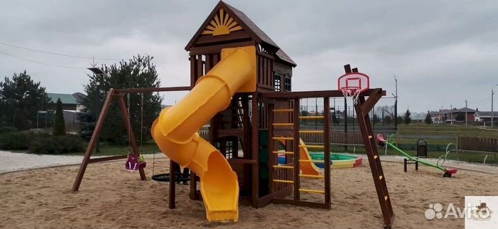 Детская площадка с гарантией 1 год
