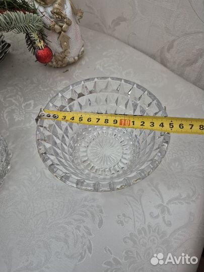 Хрустальная конфетница СССР