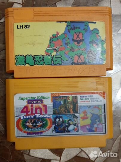 Картриджи dendy из 90х