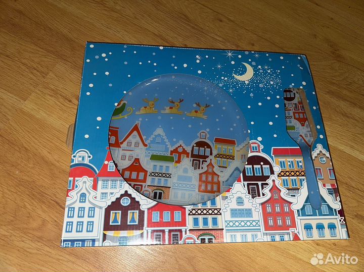 Блюдо для торта с лопаткой