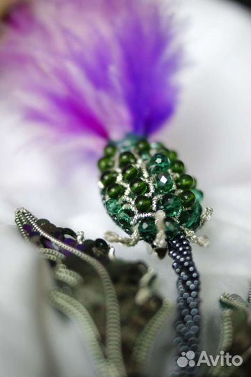 Брошь Чертополох