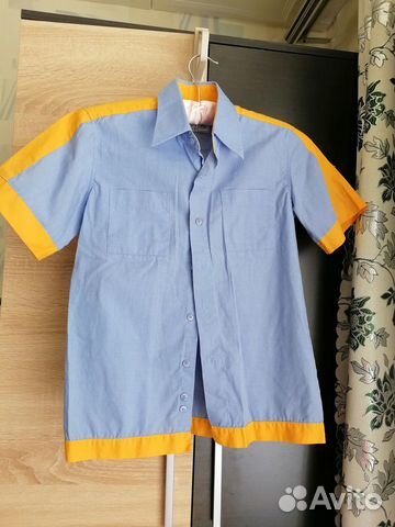 Рубашка с коротким рукавом на мальчика