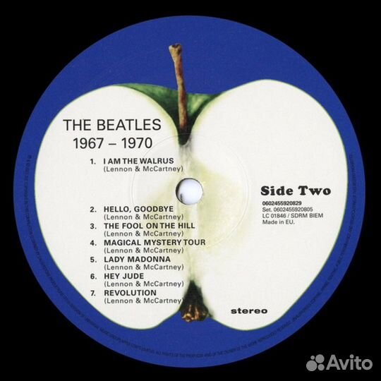 The Beatles – 1967-1970, 3LP, EU2023 (1973) новый