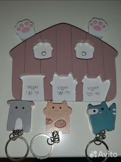 Ключница котики