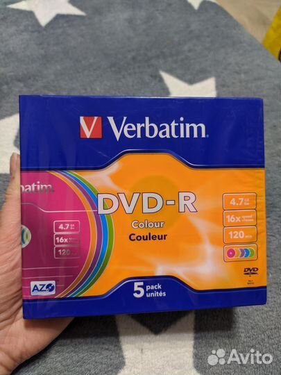 DVD-R диски, 5шт