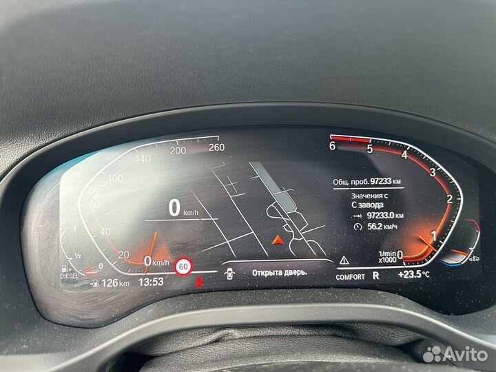 BMW X3 2.0 AT, 2019, 97 233 км