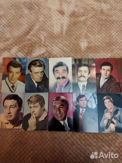 Открытки знаменитых артистов СССР в коллекцию