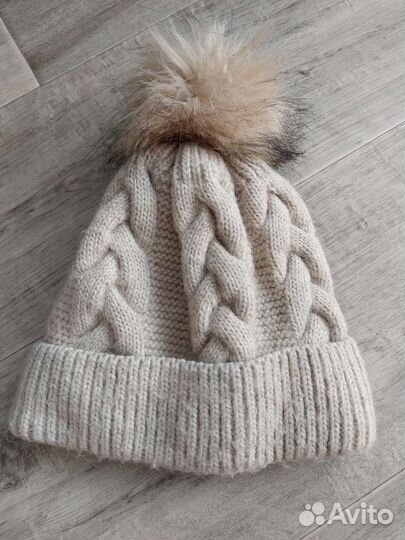 Шапка зимняя для девочки 52 54