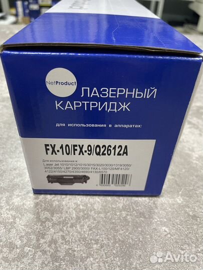 Картридж Q2612A/ FX-10 Net Product новый