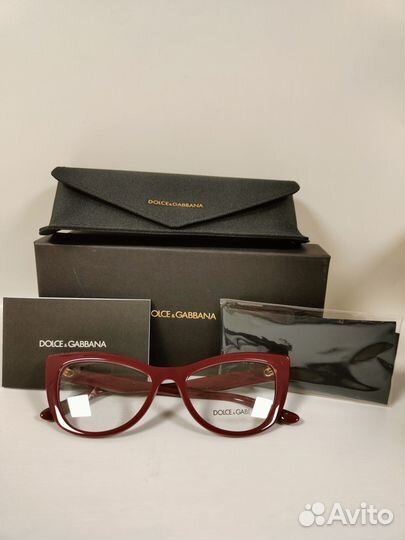 Очки Dolce & Gabbana DG3354 3091 54 - Bordeaux